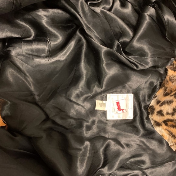 Mondi vintage faux leopard fur bolero jacket Ladies 38. NWOT - Picture 6 of 6